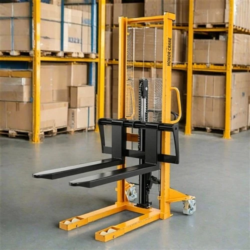 Ağır Hizmet Tipi Manuel Forklift İstifleyici